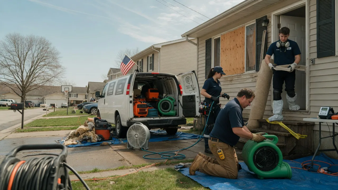 Water Damage Restoration in Gladys, VA near me